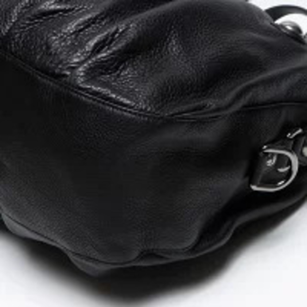 Gucci leather horsebit chain shoulder bag black - Picture 7 of 13